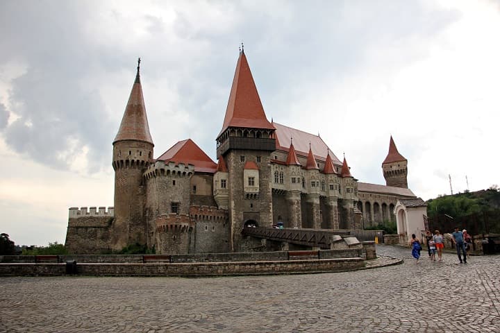 Замъка Хунедоара в Дева, Трансилвания